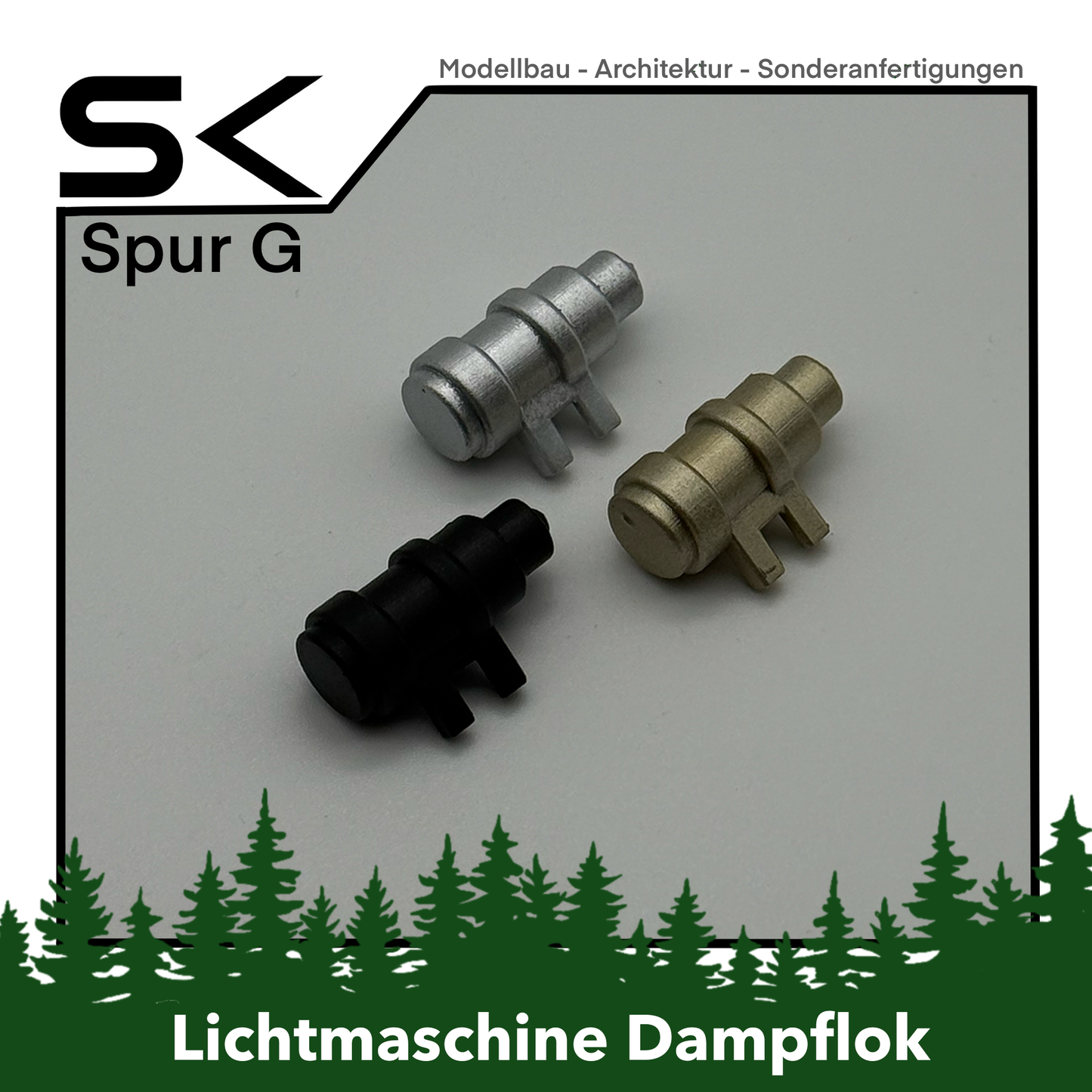 Lichtmaschine Dampflok | kompatibel mit Spur G Ersatzteil (Kopie)