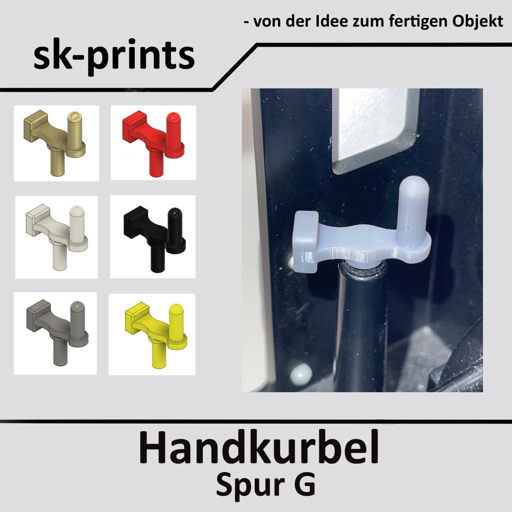 Handkurbel | kompatibel mit Spur G Ersatzteil