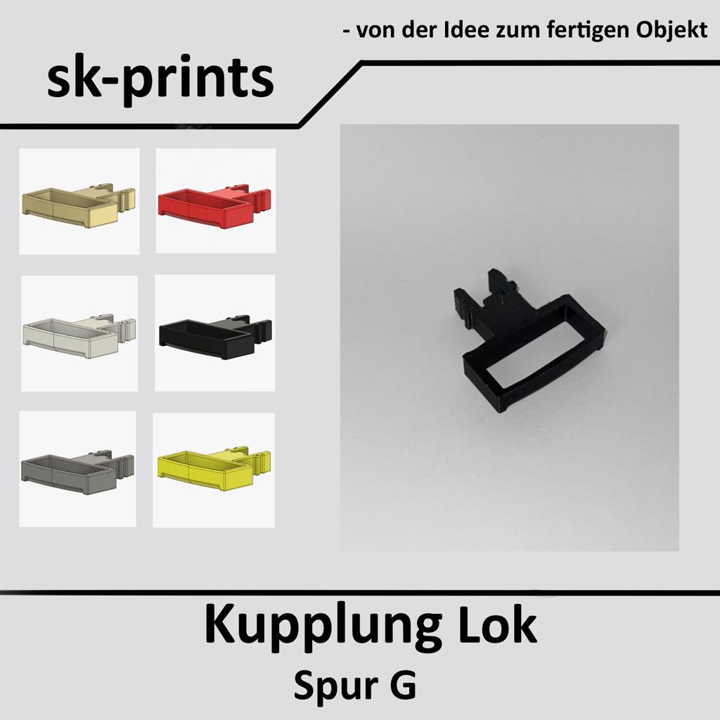Kupplung Lok | kompatibel mit Spur G Ersatzteil
