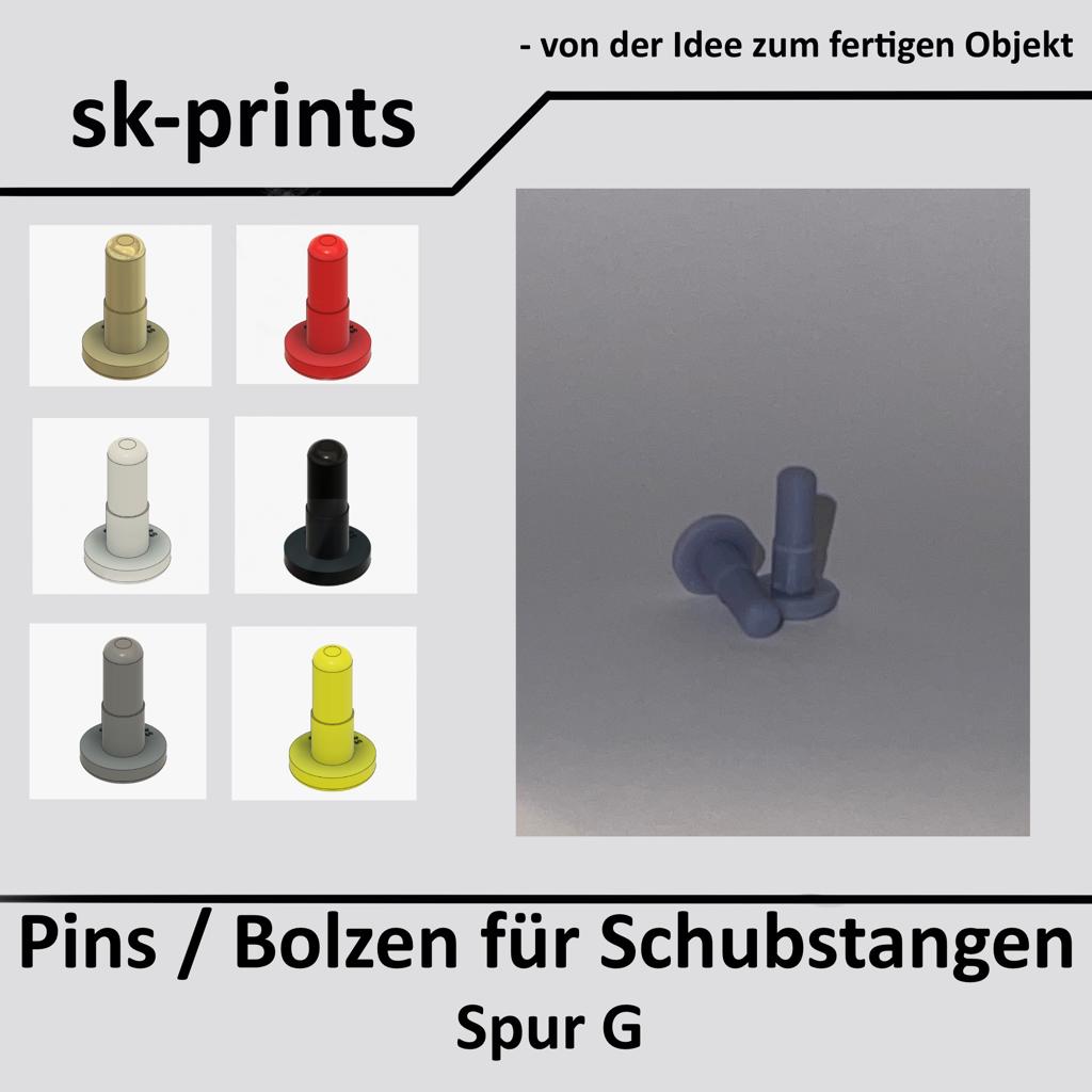 Pins/Bolzen (2 Stk.) Schubstange | kompatibel mit Spur G Ersatzteil