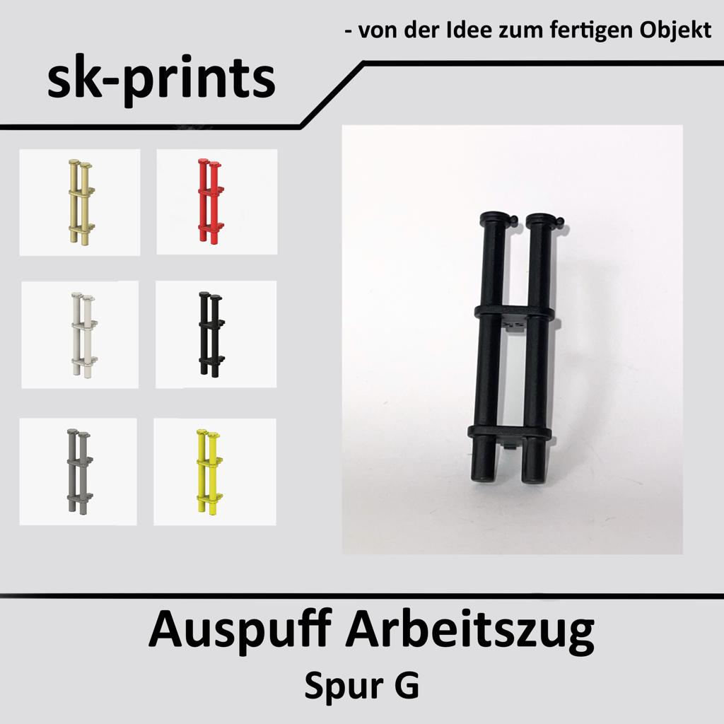 Auspuff Bauzug | kompatibel mit Spur G Ersatzteil