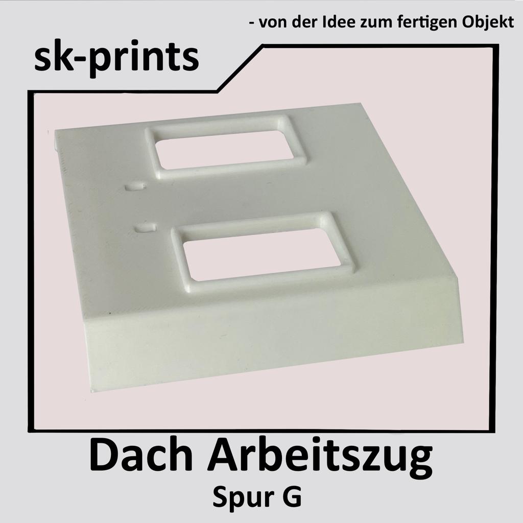 Dach Bauzug mit/ohne Horn | kompatibel mit Spur G Ersatzteil