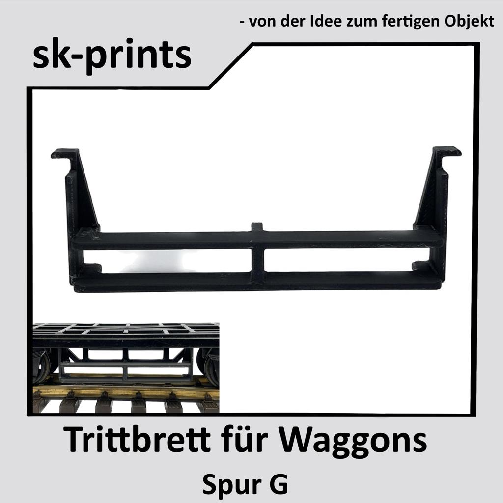 Trittstufe Waggon | kompatibel mit Spur G Ersatzteil