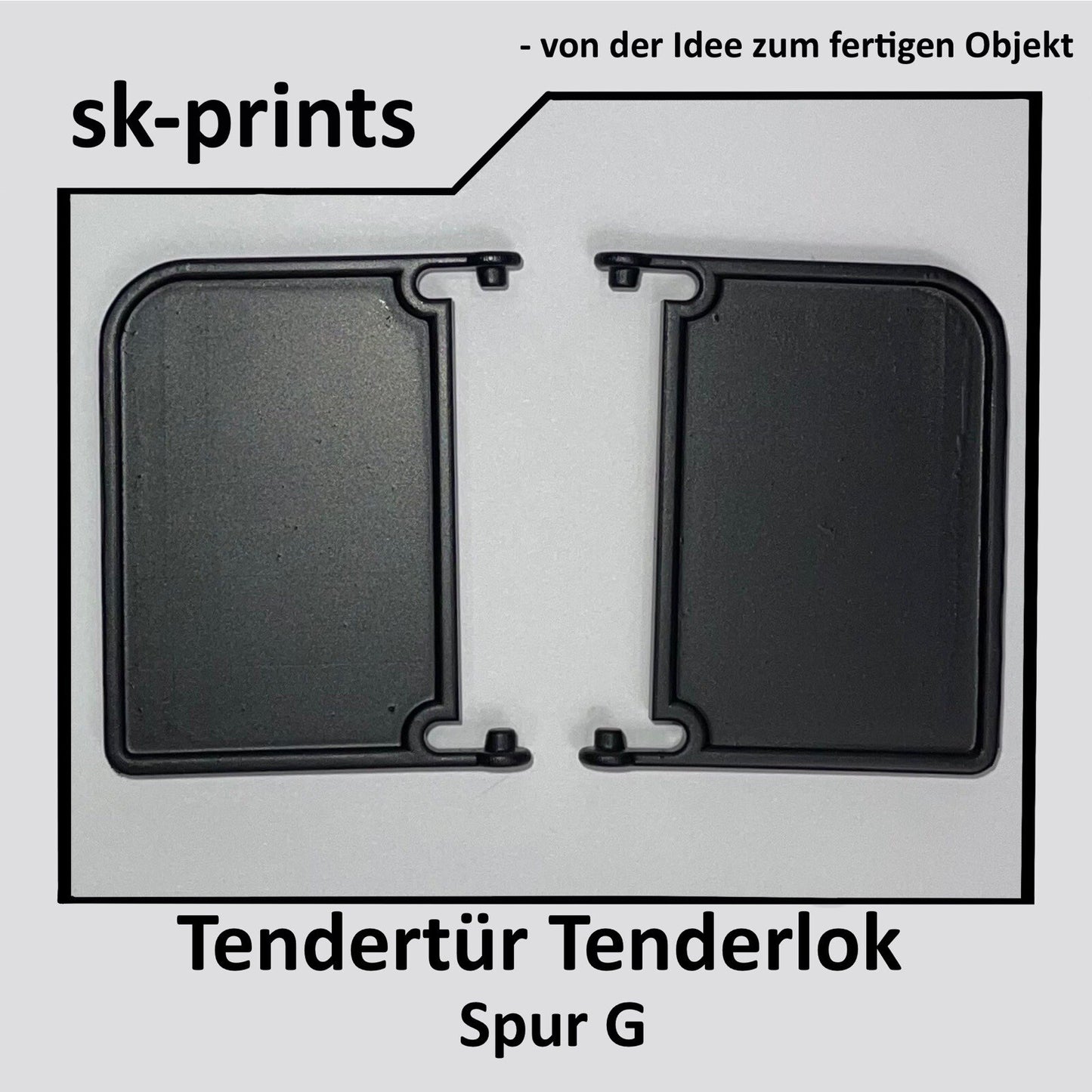 Tendertür Tenderlok | kompatibel mit Spur G Ersatzteil