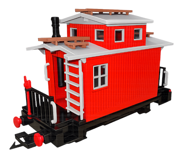 Wiederbeleben eines Caboose Waggons - Spur G