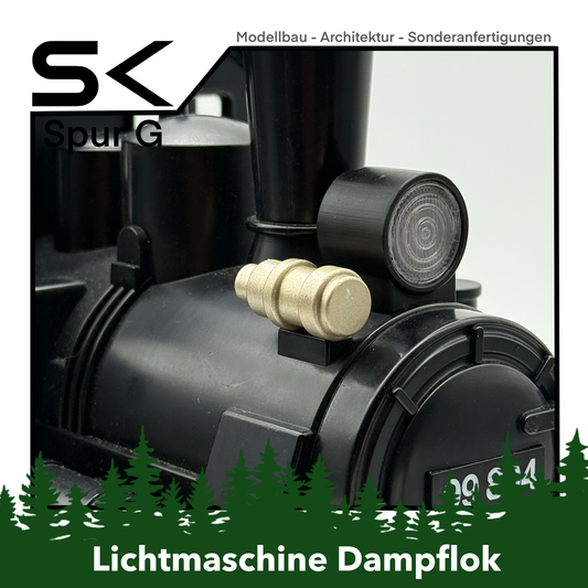 Lichtmaschine Dampflok | kompatibel mit Spur G Ersatzteil (Kopie)
