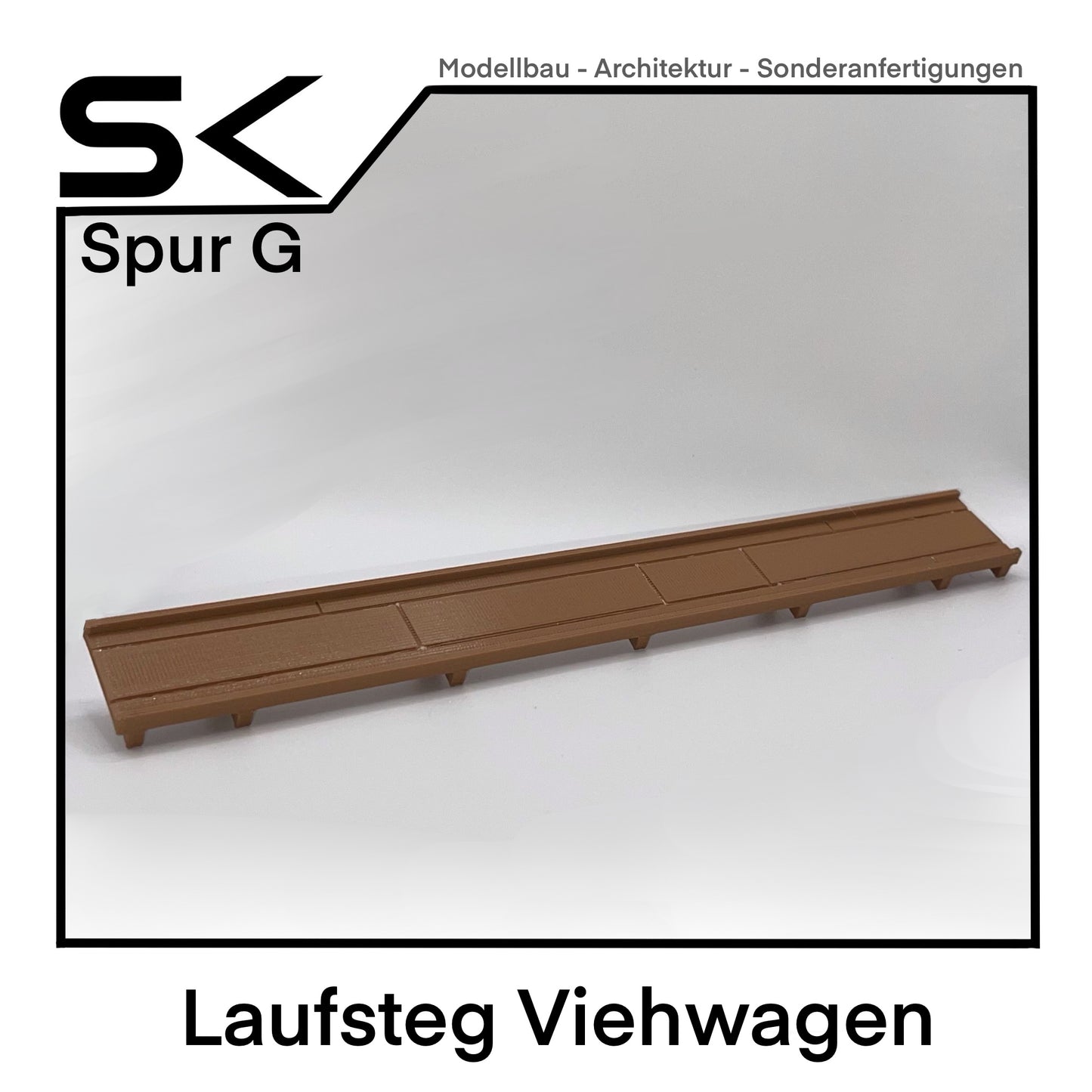 Laufsteg Viehwagen | kompatibel mit Spur G Ersatzteil