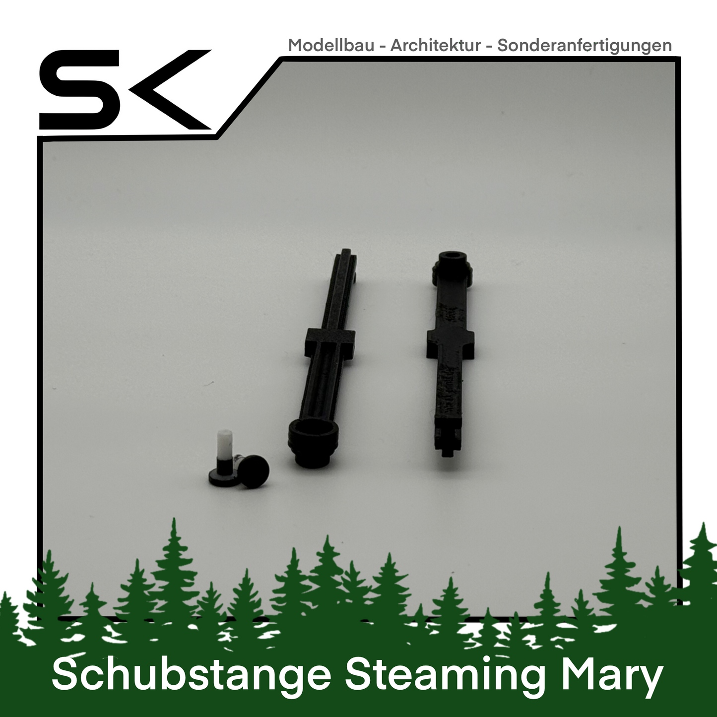 Schubstange mit oder ohne Bolzen Steaming Mary | Ersatzteil für Spur G