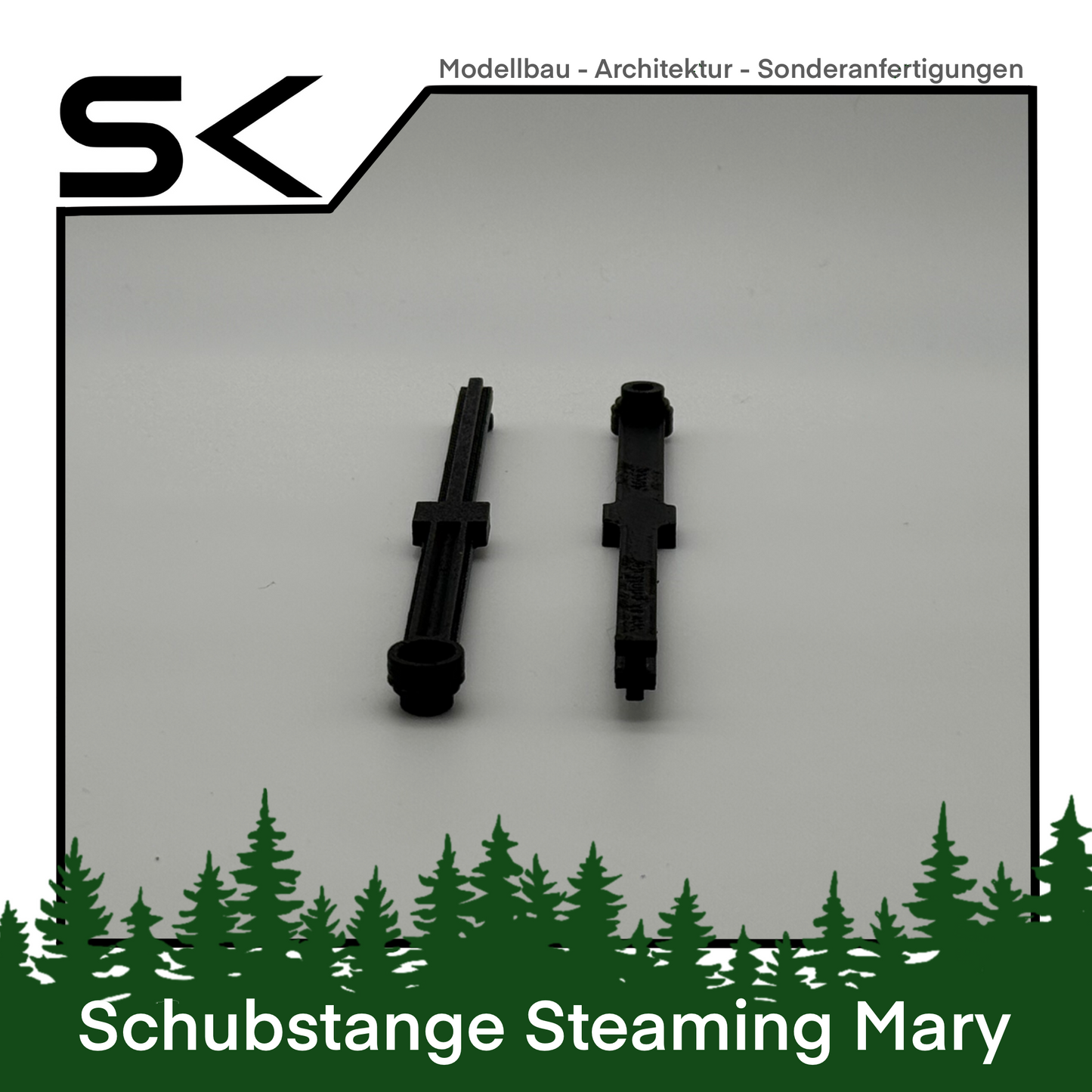 Schubstange mit oder ohne Bolzen Steaming Mary | Ersatzteil für Spur G