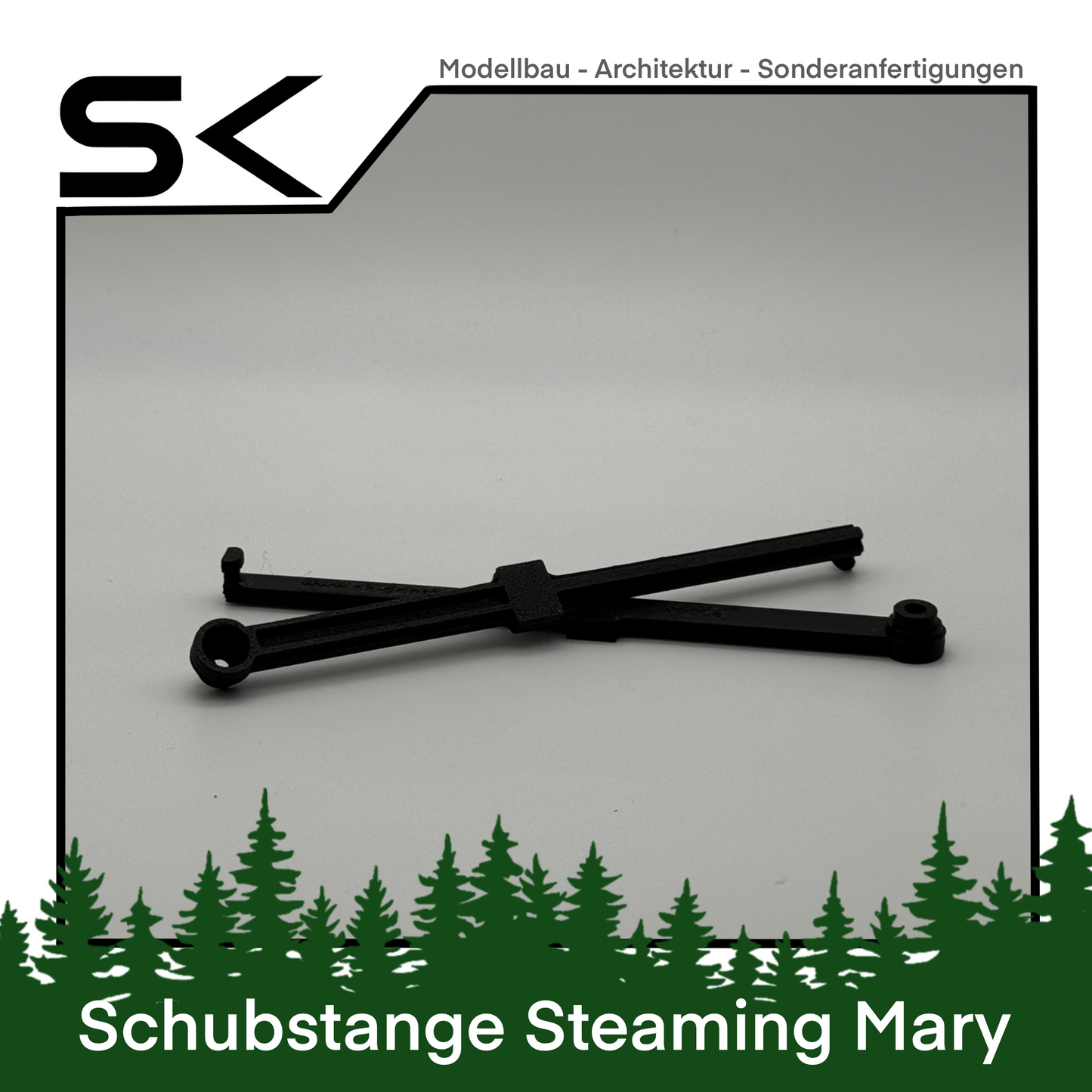 Schubstange mit oder ohne Bolzen Steaming Mary | Ersatzteil für Spur G