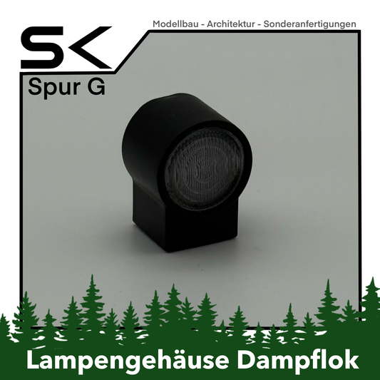 Lampengehäuse Diesellok mit oder ohne Glas | kompatibel mit Spur G Ersatzteil