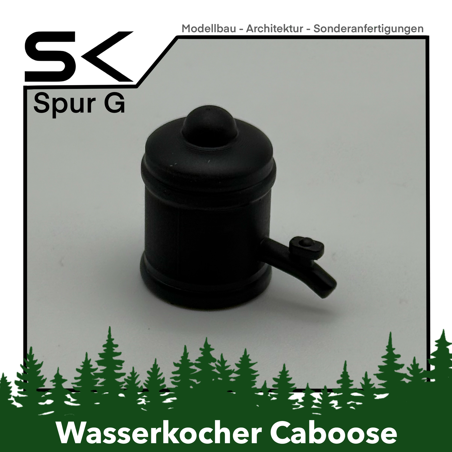 Wasserkocher Caboose Westernwaggon | Ersatzteil für Spur G
