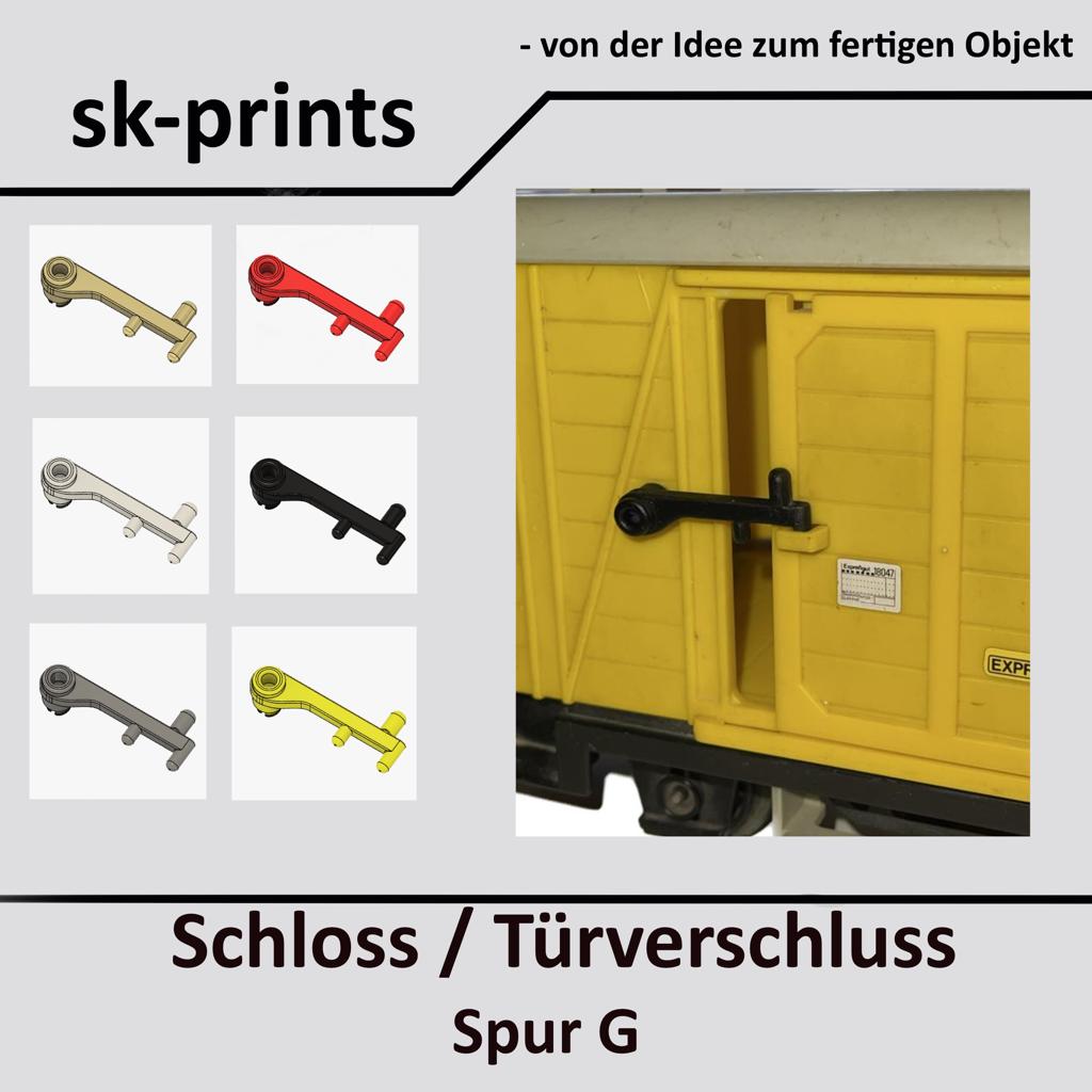 Schloss / Verschluss / Haken / Riegel | kompatibel mit Spur G Ersatzteil