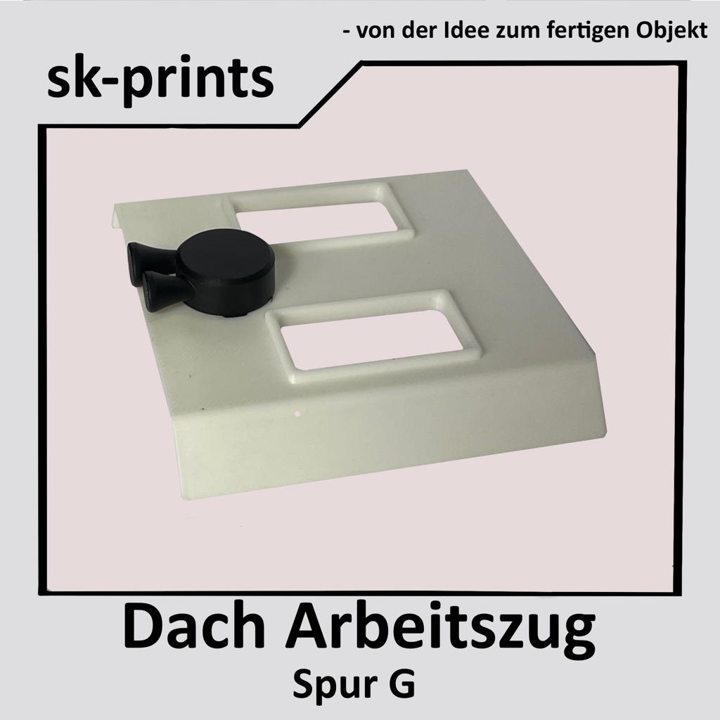 Dach Bauzug mit/ohne Horn | kompatibel mit Spur G Ersatzteil