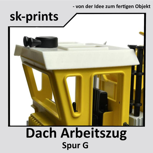 Dach Bauzug mit/ohne Horn | kompatibel mit Spur G Ersatzteil