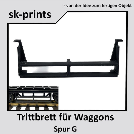 Trittstufe Waggon | kompatibel mit Spur G Ersatzteil