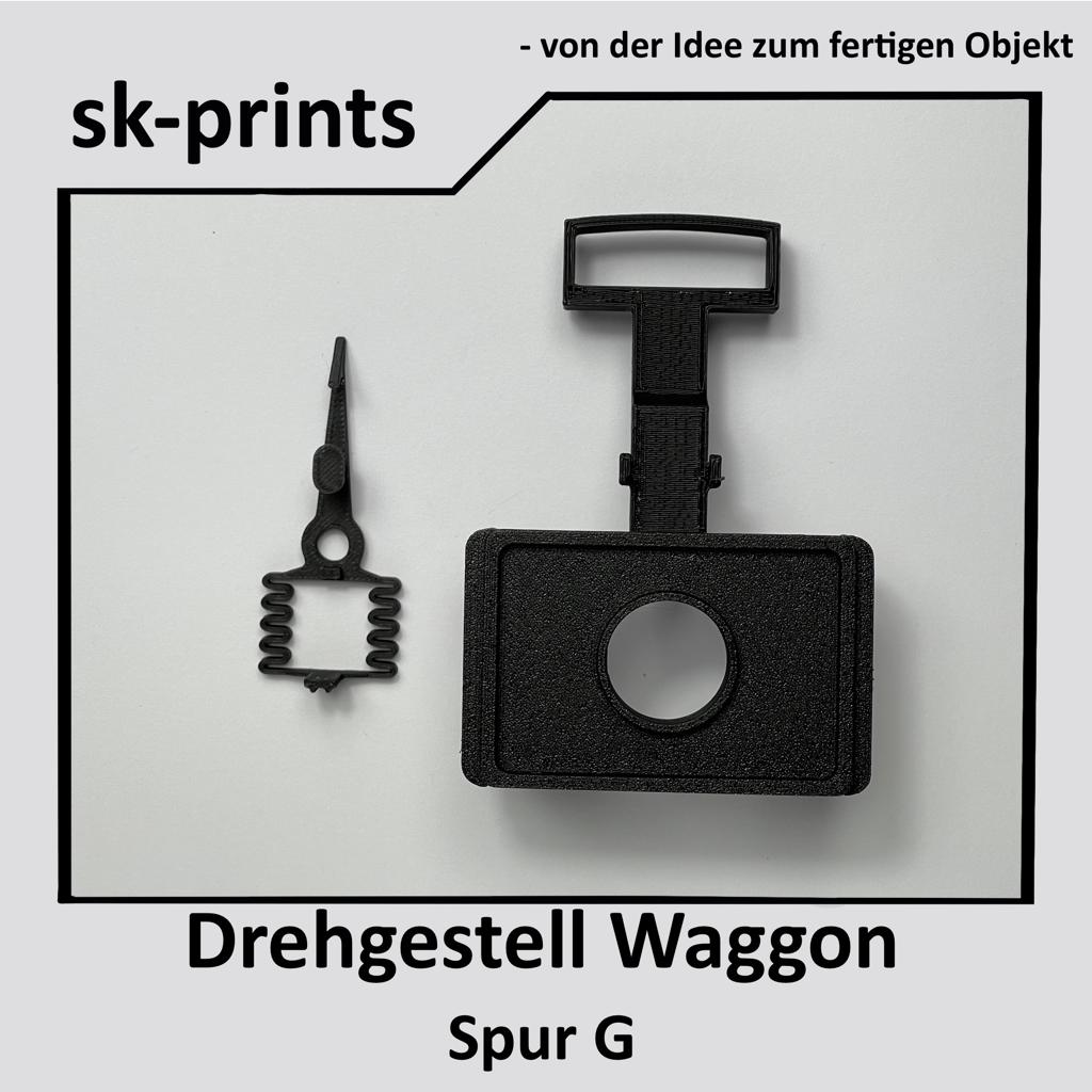 Drehgestell Waggon | kompatibel mit Spur G Ersatzteil
