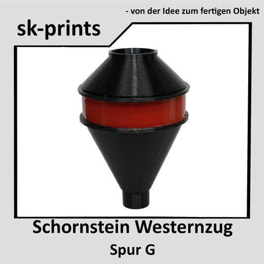 Schornstein/Schlot Steaming Mary Westernlok | kompatibel mit Spur G Ersatzteil