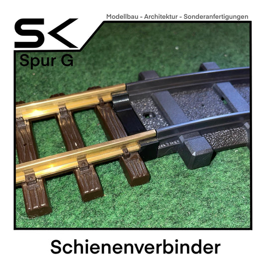 Adapterstück Schiene / Schienenadapter | alt auf neu | kompatibel mit Playmobil
