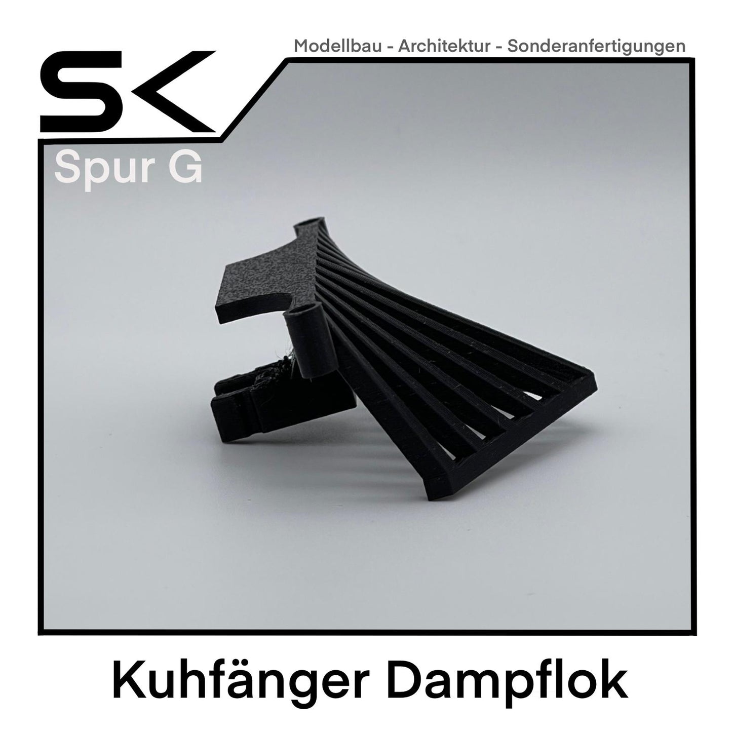 Kuhfänger Dampflok / Weihnachtslok | kompatibel mit Spur G Ersatzteil