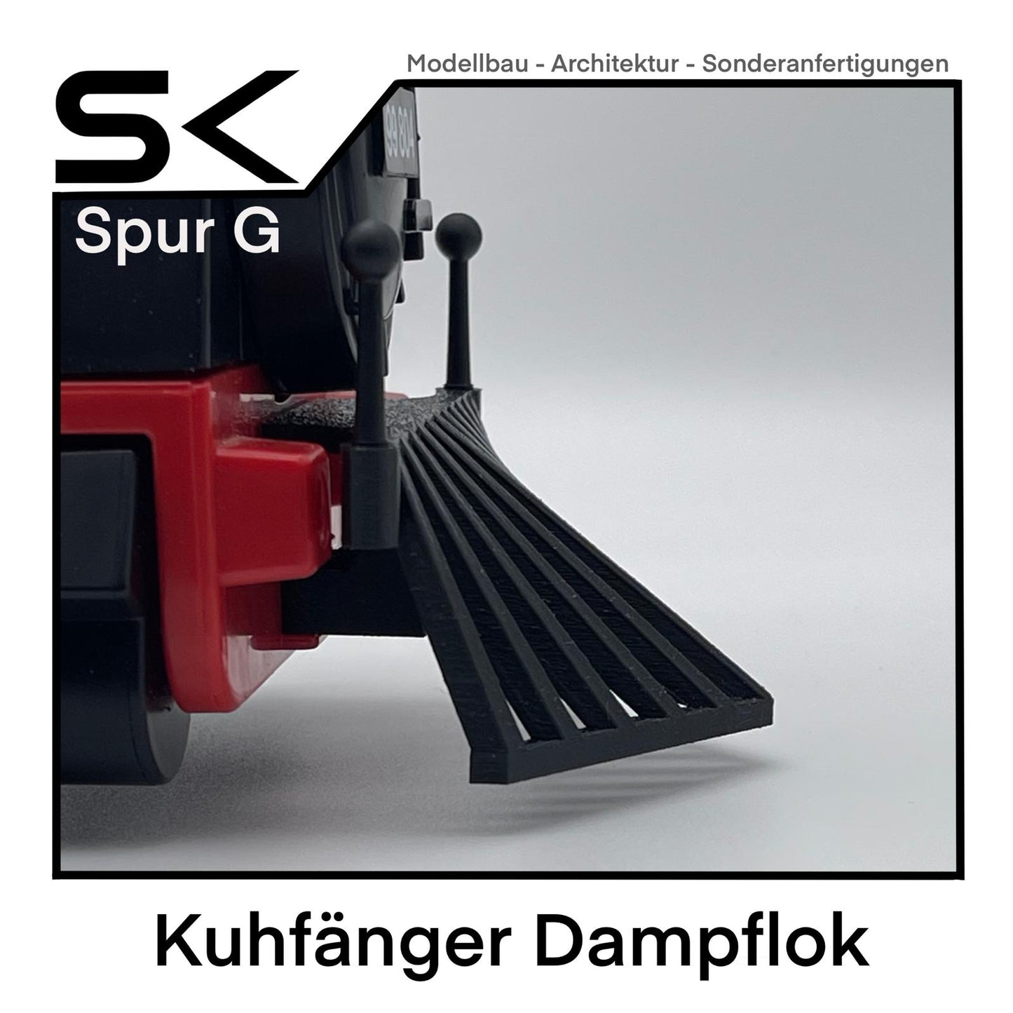 Kuhfänger Dampflok / Weihnachtslok | kompatibel mit Spur G Ersatzteil