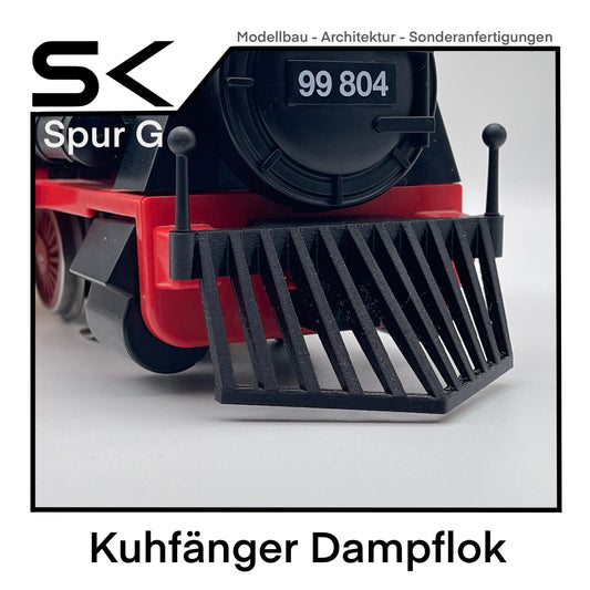 Kuhfänger Dampflok / Weihnachtslok | kompatibel mit Spur G Ersatzteil