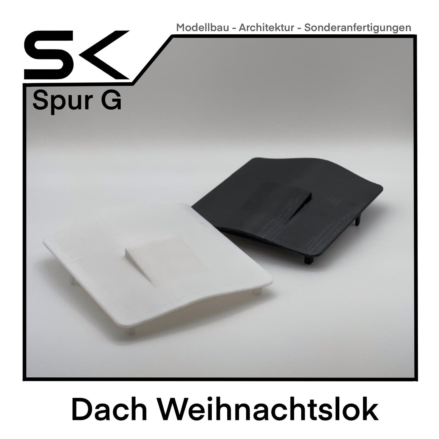 Dach Weihnachtslok / Dampflok | Ersatzteil für Spur G