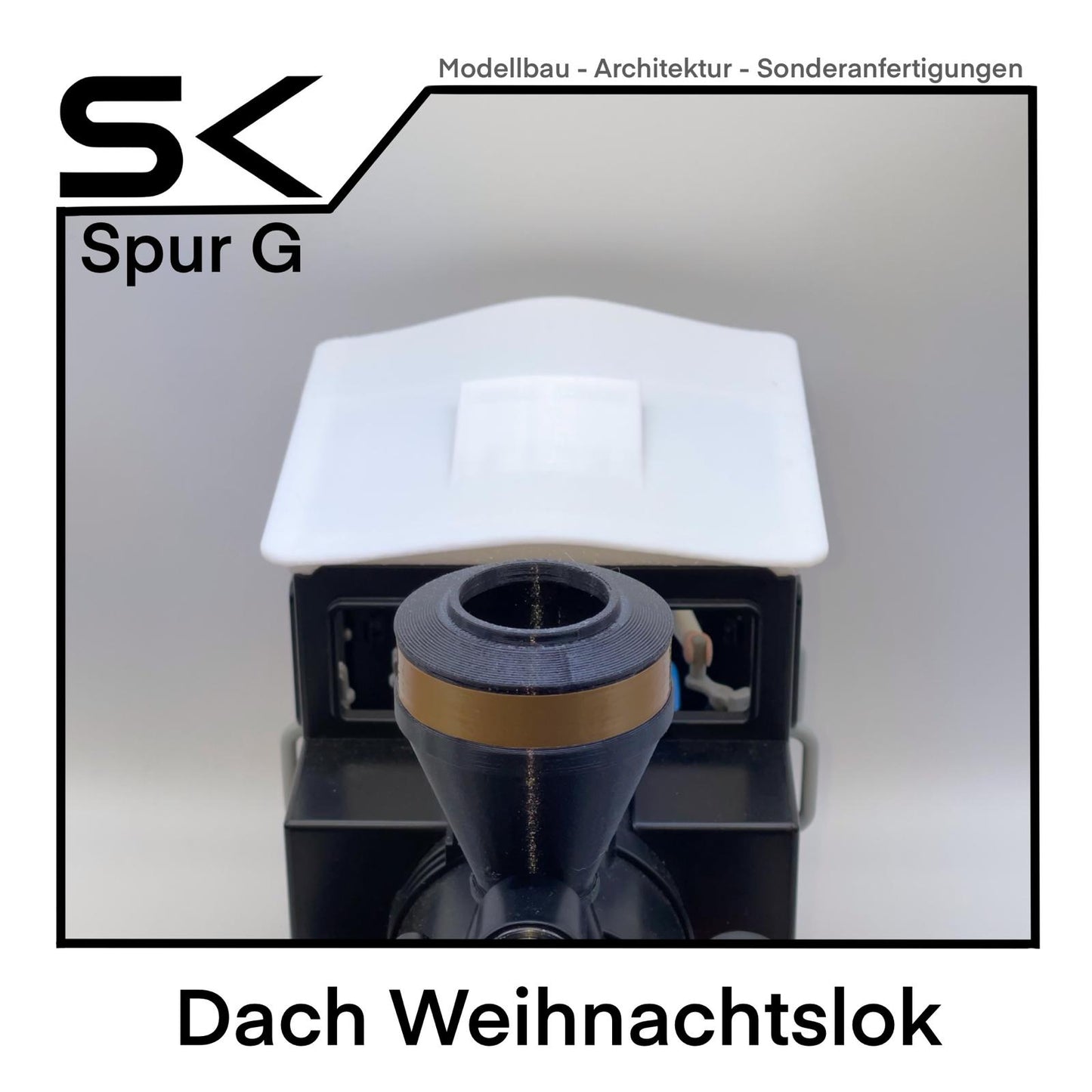 Dach Weihnachtslok / Dampflok | Ersatzteil für Spur G