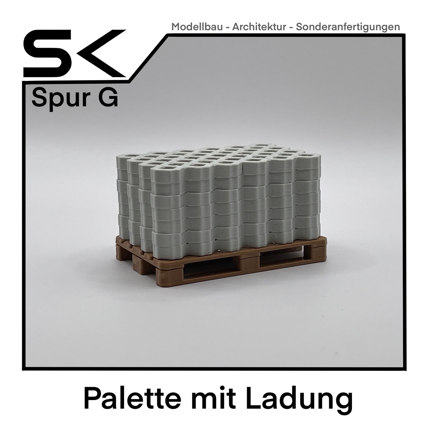 Palette mit Ladung | Spur G (1:22,5)