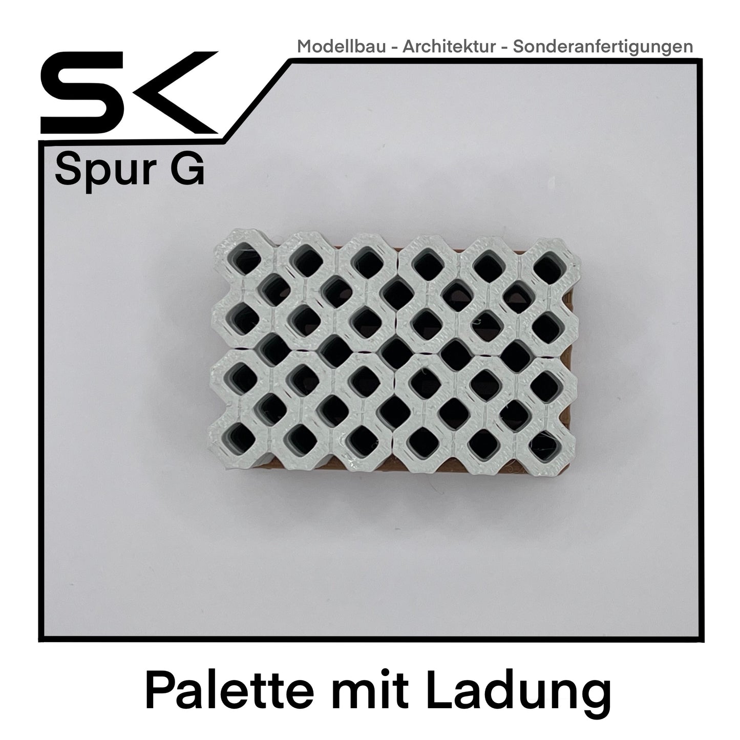 Palette mit Ladung | Spur G (1:22,5)