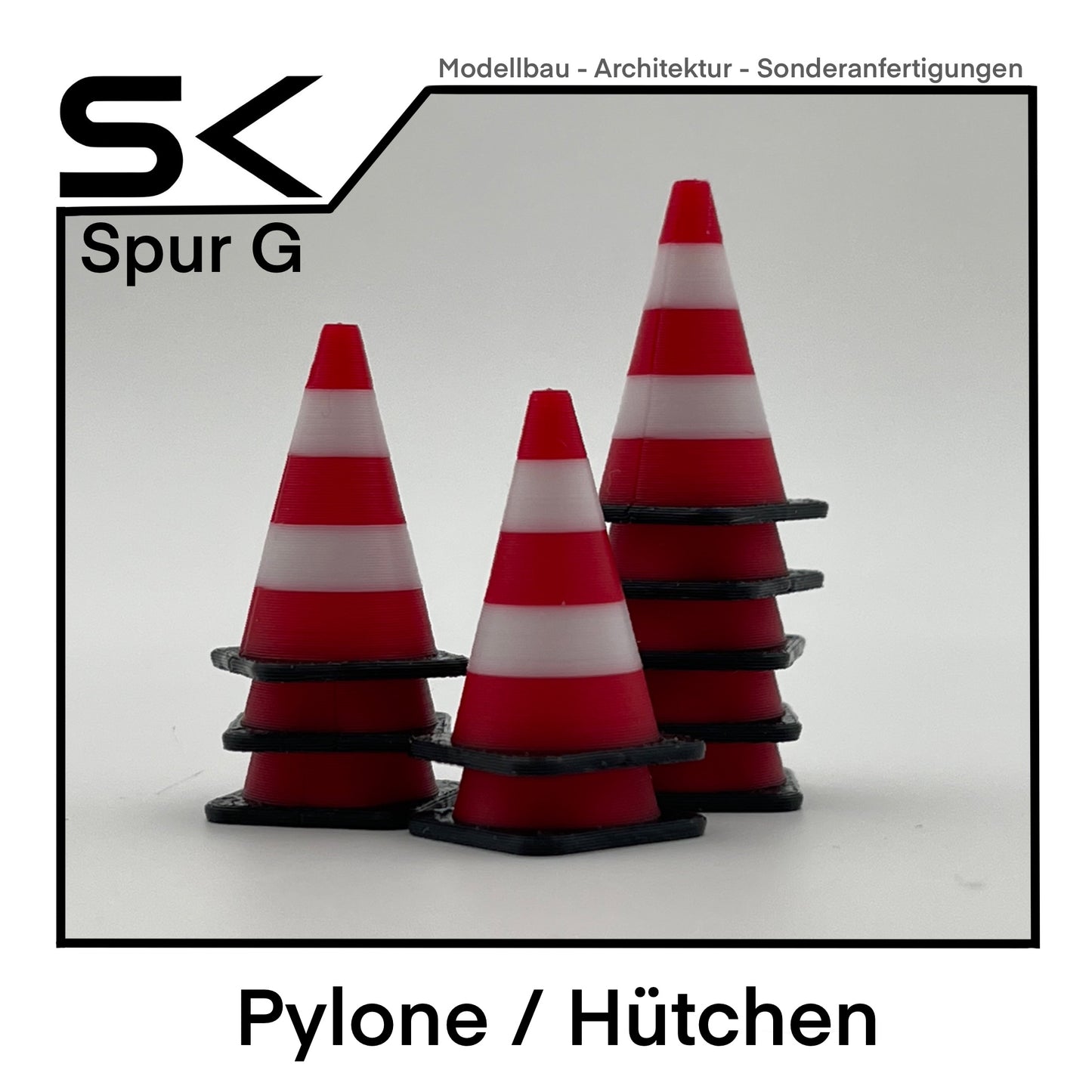 Pylonen / Leitkegel (Set) | Spur G (1:22.5)