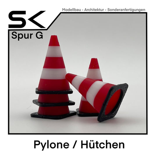 Pylonen / Leitkegel (Set) | Spur G (1:22.5)