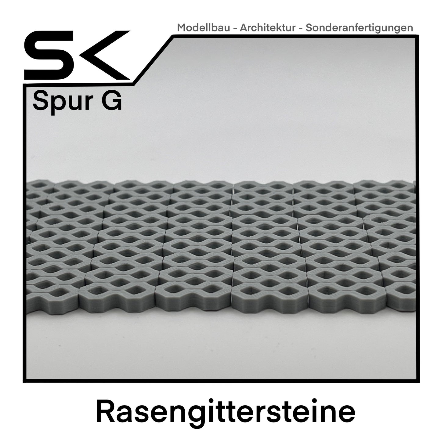 Rasengittersteine (Set: 15) | Spur G (1 : 22.5)