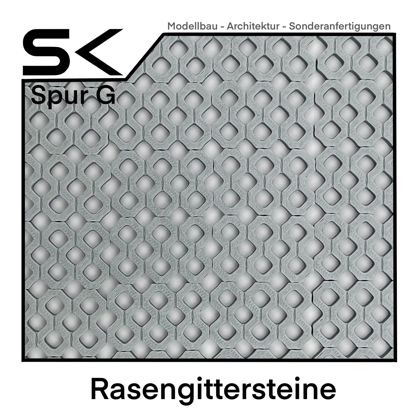 Rasengittersteine (Set: 15) | Spur G (1 : 22.5)