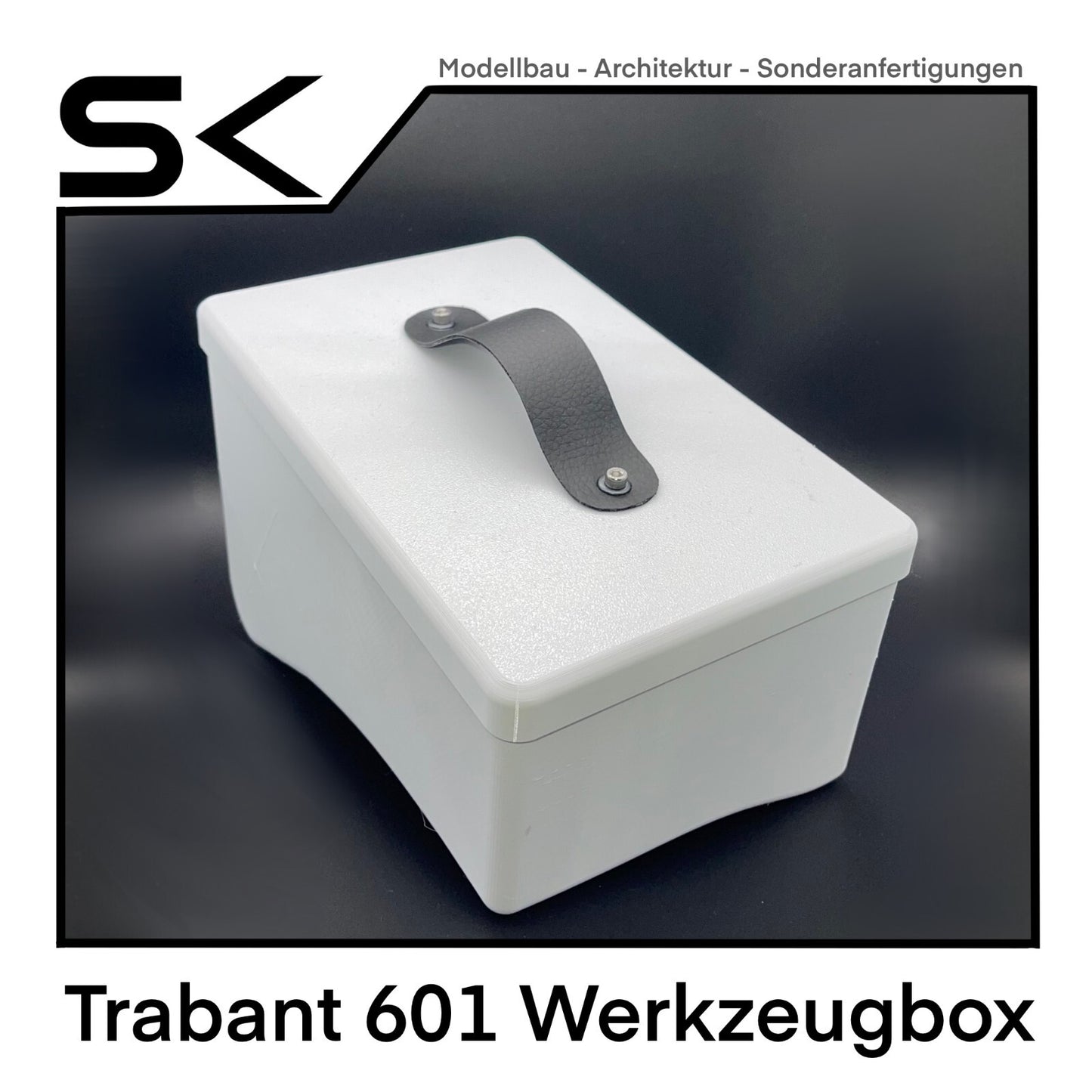 TrabiBox - Werkzeugbox für den Trabant 601 Motorraum