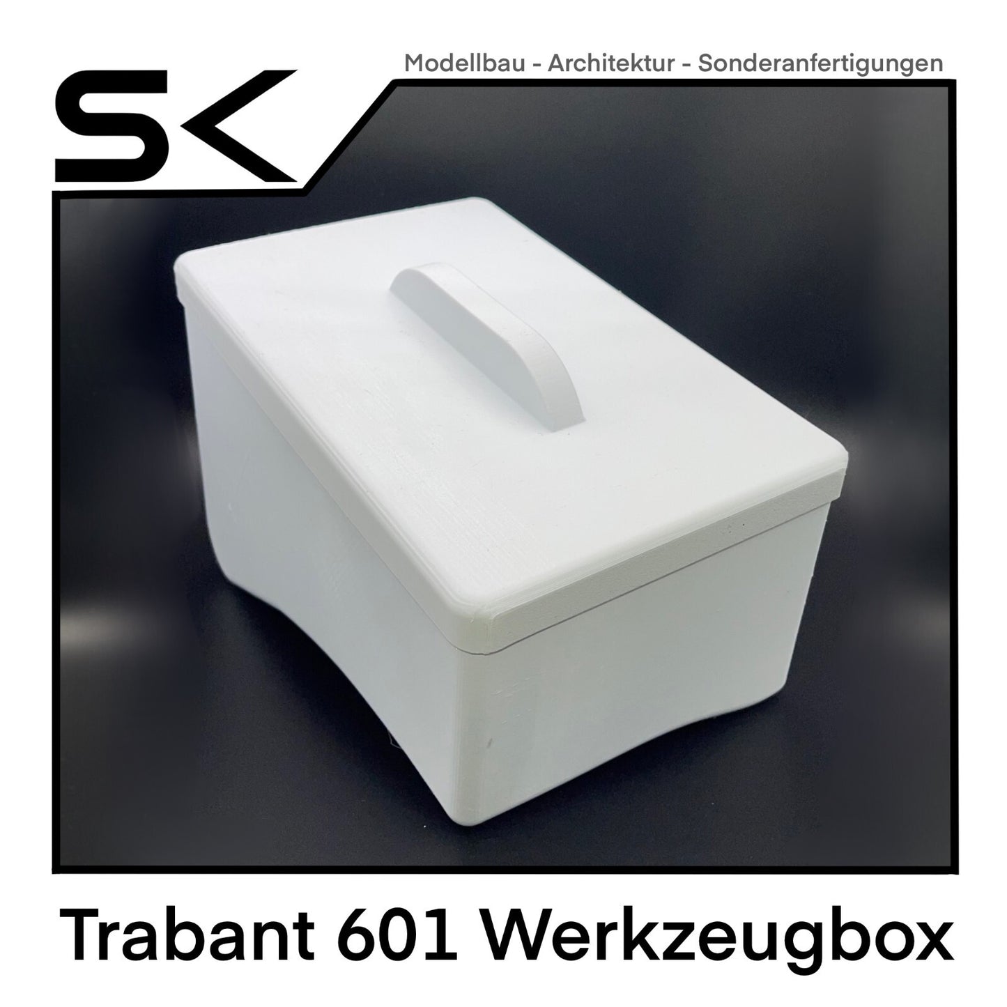 TrabiBox - Werkzeugbox für den Trabant 601 Motorraum