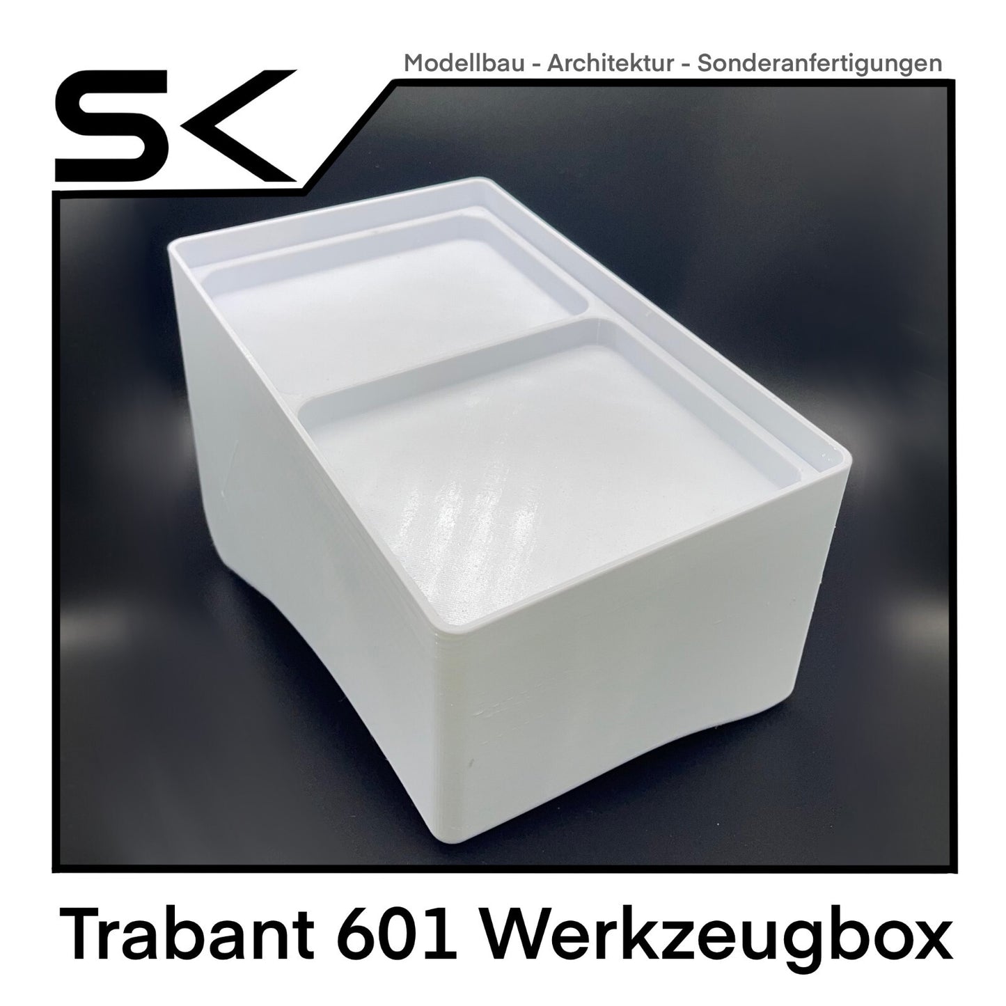 TrabiBox - Werkzeugbox für den Trabant 601 Motorraum