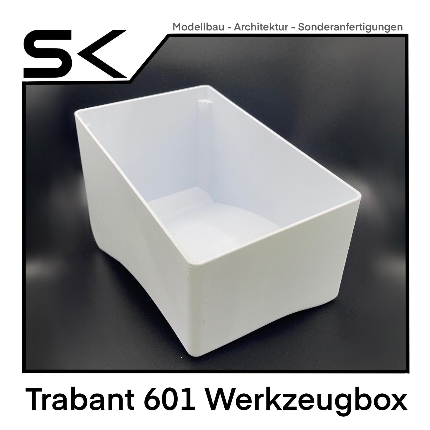 TrabiBox - Werkzeugbox für den Trabant 601 Motorraum