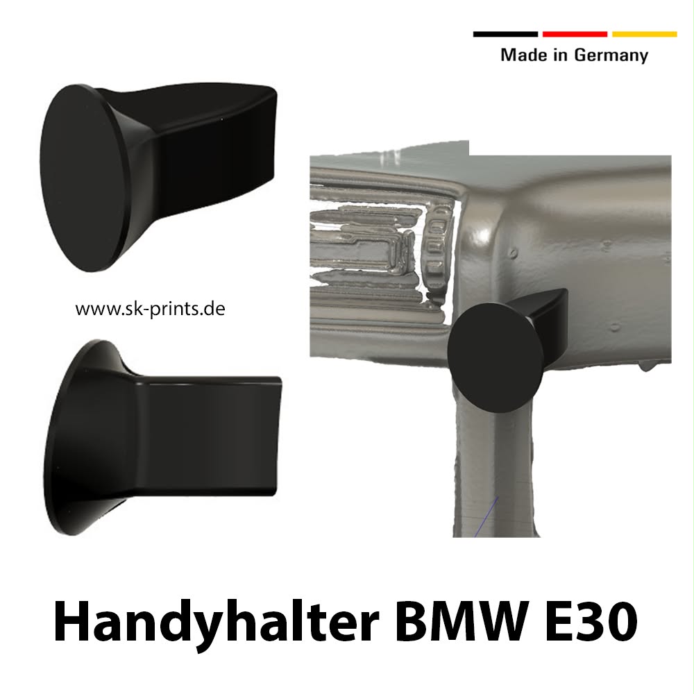 BMW E30 Handyhalter Armaturenbrett MagSafe – ohne Bohren