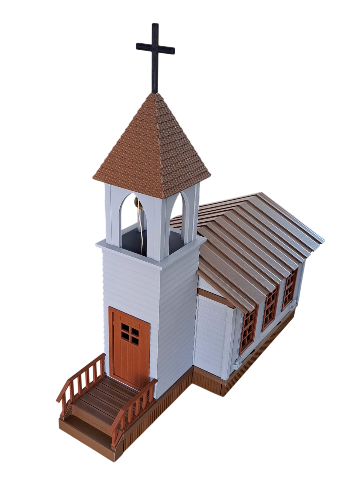 Western Kirche Spur G 1:22,5 – 3D Druck Gebäude Gartenbahn