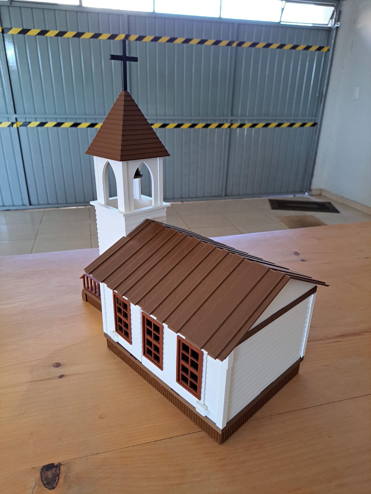Western Kirche Spur G 1:22,5 – 3D Druck Gebäude Gartenbahn