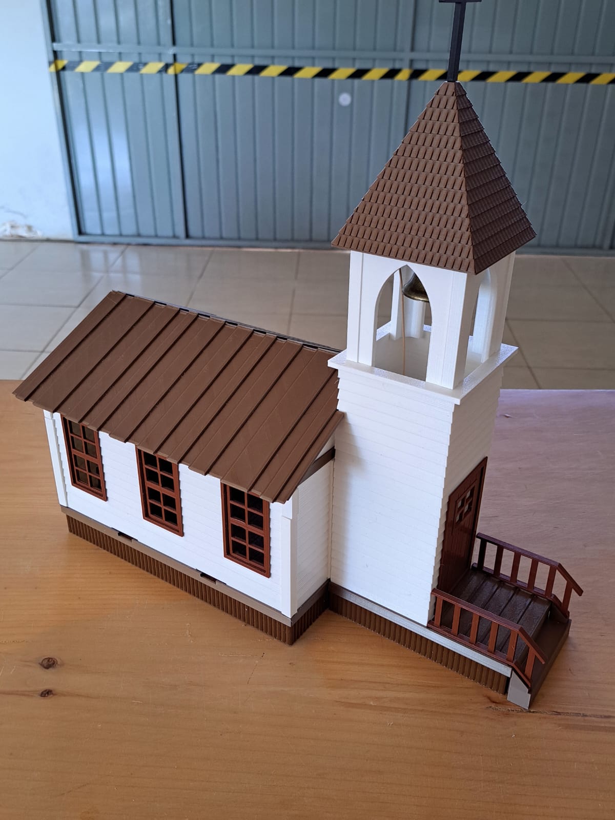 Western Kirche Spur G 1:22,5 – 3D Druck Gebäude Gartenbahn