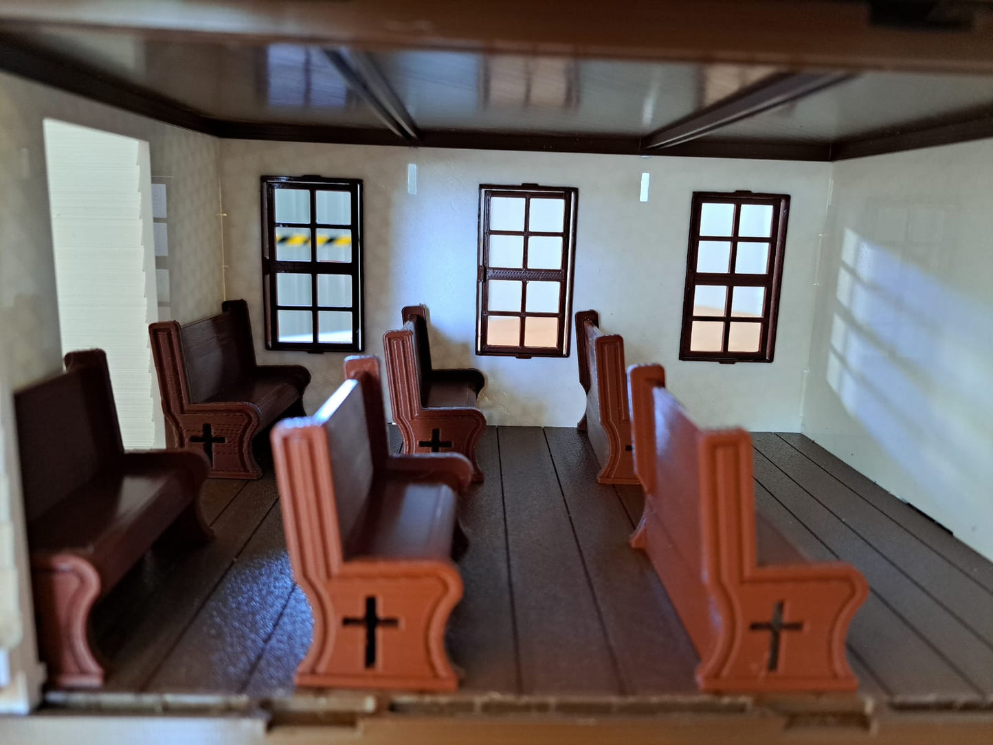 Western Kirche Spur G 1:22,5 – 3D Druck Gebäude Gartenbahn